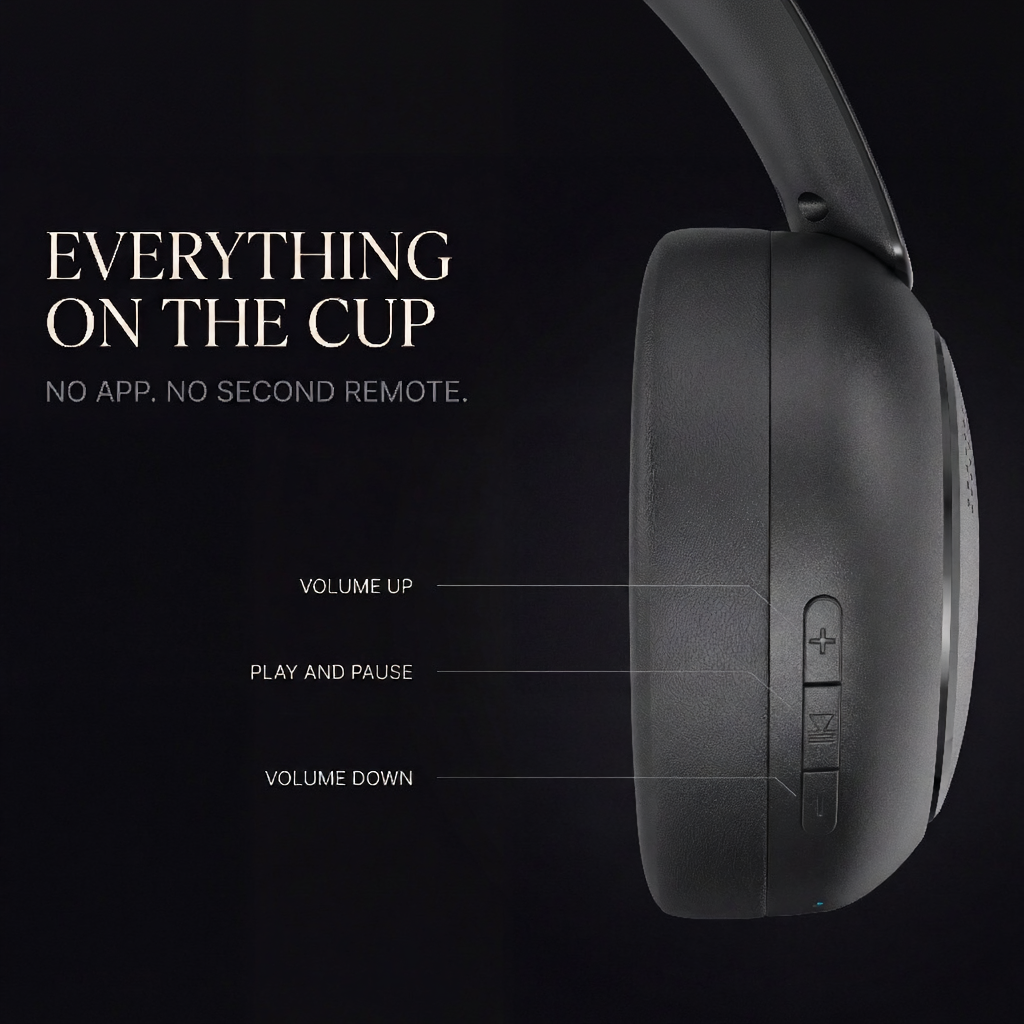 Nocs & Sound Wireless TV Headphones