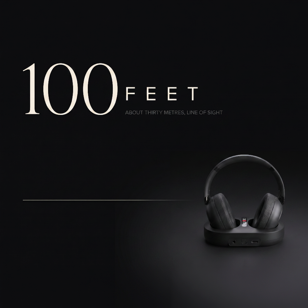 Nocs & Sound Wireless TV Headphones