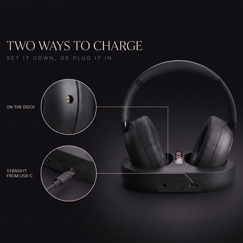 Nocs & Sound Wireless TV Headphones